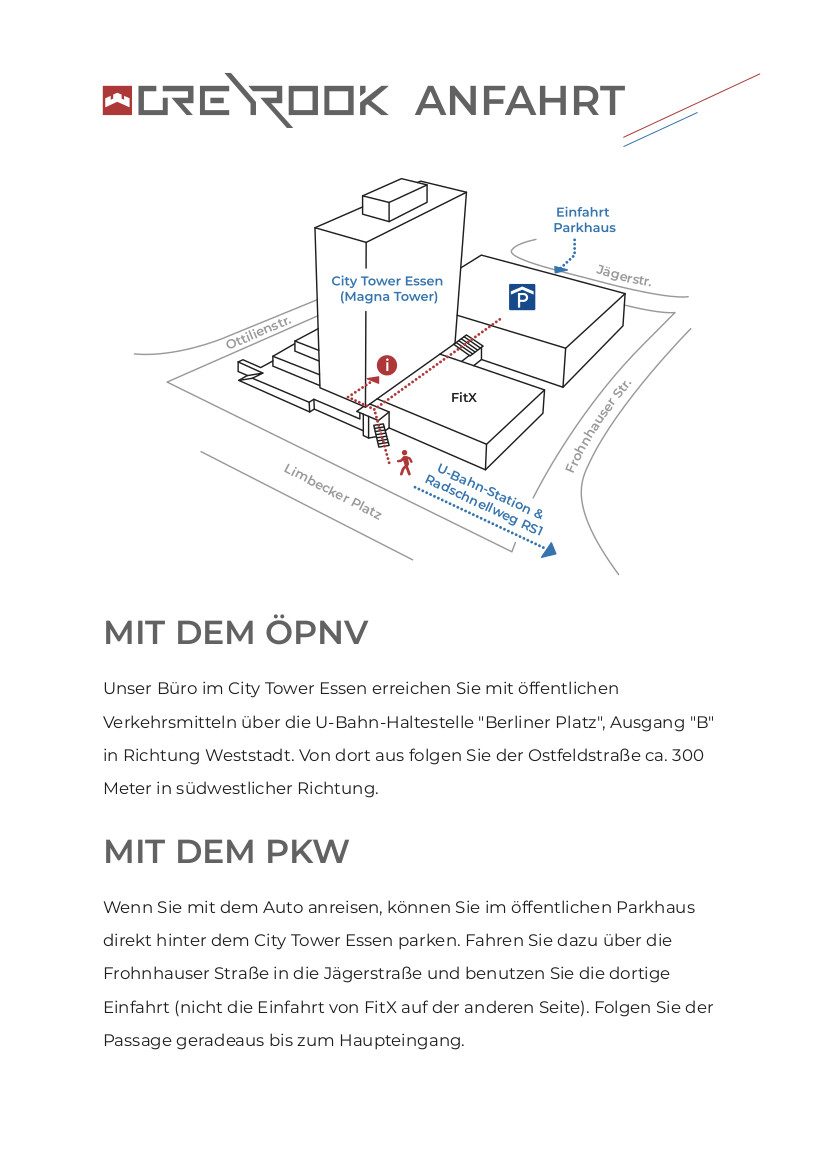 Grey Rook GmbH Anfahrt