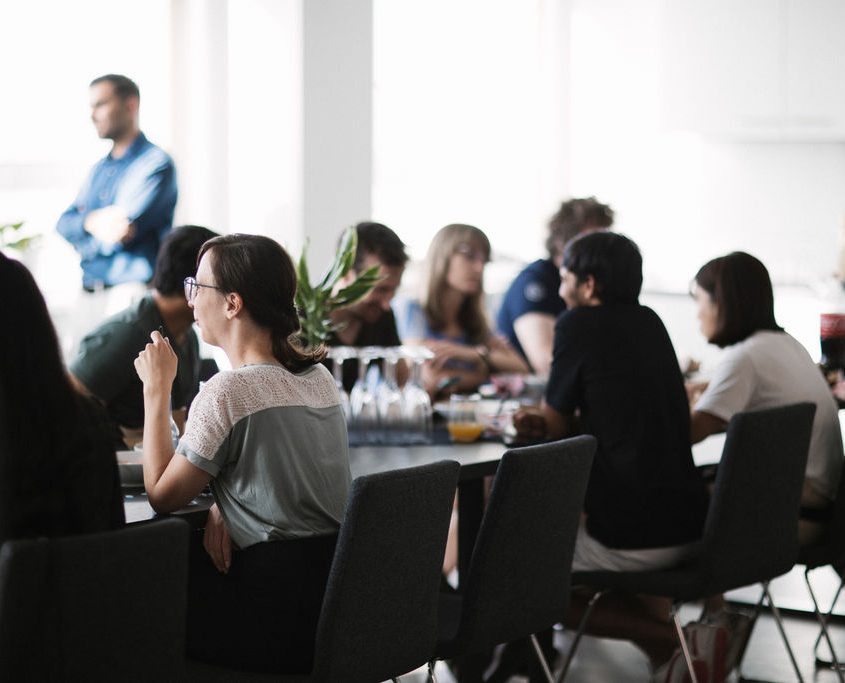 Grey Rook Team im neuen Büro