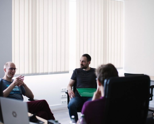 GreyRook_Gespräche_36 Teambesprechung bei Grey Rook